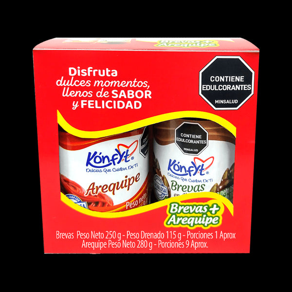dulce breva konfyt 530g + arequipe